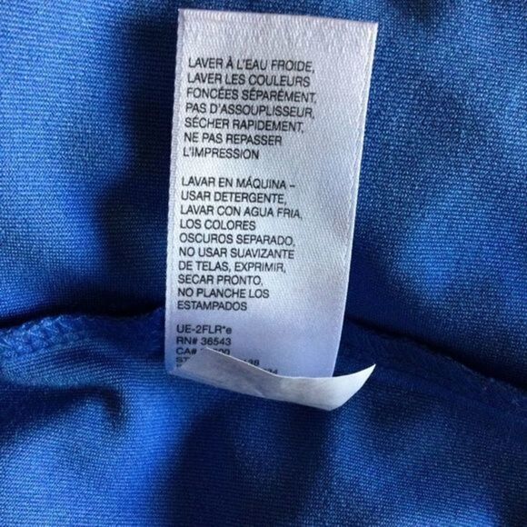 Izod Blue And White Striped Golf‎ Skort With Pockets Size L NWOT - Picture 6 of 8